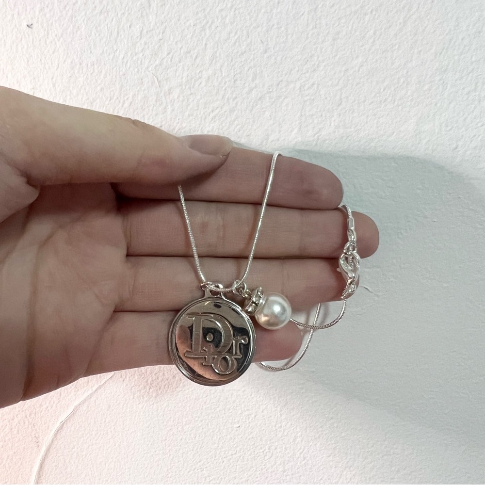 ✨ Dior Logo Coin Necklace ✨